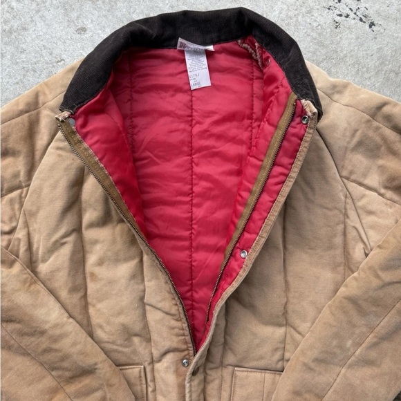 Vintage Muleskin Quilted Chore Coat - Picture 5 of 7